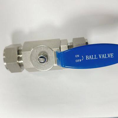 Precision Double Ferrule Needle Valve With Fine Flow Control for Laboratory Equipment photo-4