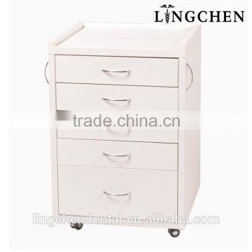 Hot Selling simple design dental office cabinets with wheels from China