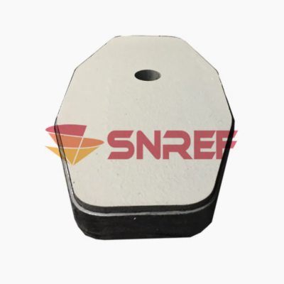 Snref 1213K Лопаточная задвижка с противовесом для регулирования потока огнеупорных материалов