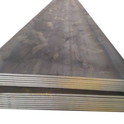 Tôle d'acier au carbone laminée à chaud Q235 Ss400 A36 Tôle d'acier au carbone AISI 1010 Tôle de fer en acier au carbone