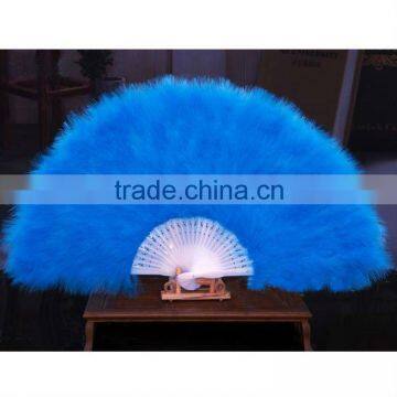 cheap Ostrich dancing feather fans Party supplies