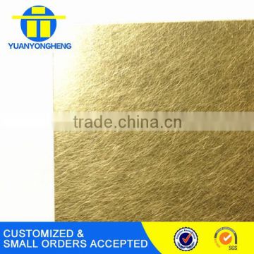 golden-Ti vibration sheet stainless steel