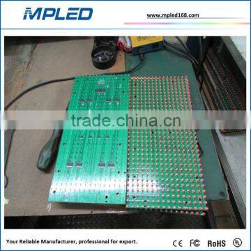 Single Red Red Color Led Sign Information Billboard photo-3