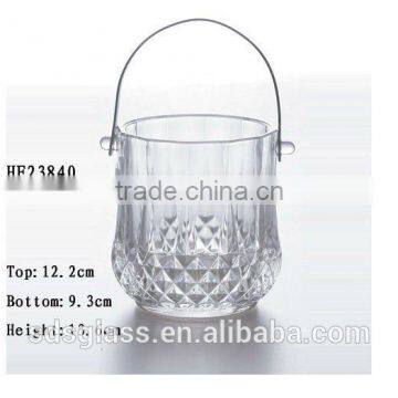 glass barrel ice barrel large ice buckets