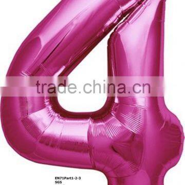 New Design Number Balloons With Helium Inflated for Party Decoration Supplier's Choice photo-2