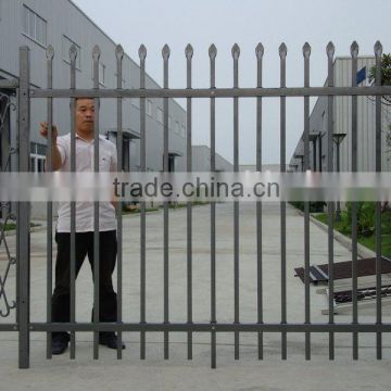 ornamental steel fence