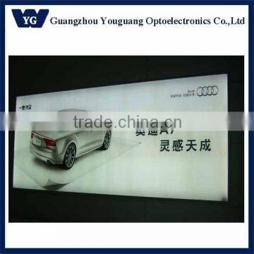 YGB-80 frameless backlit waterproof Led Fabric Light Box