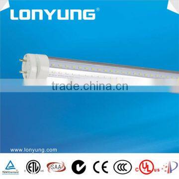 High brightness wide beam angle led T8 V-type tube light with 240 degree