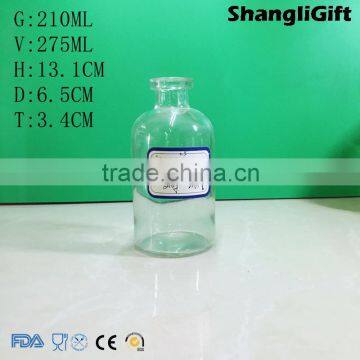 280ml Solvent Glass Bottle With Rubber or Glass Stopper