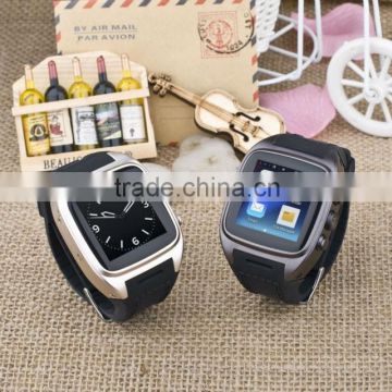 Hot selling Bluetooth wrist watch phone android 4.4 smart watch with GPS