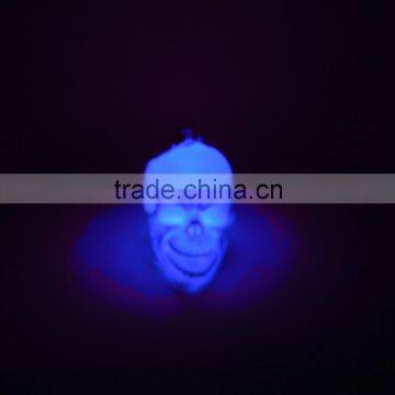 2014 New Design Holloween Necklace Flashing Led Light Skull photo-4