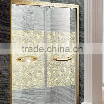 Double sliding door bathroom cabinets/shower room/shower cabin (P-2104)