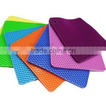 2015 Custom Honeycomb Shaped Silicone Mat/kitchen Silicon Mats photo-6