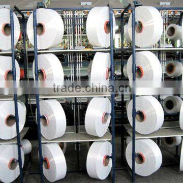 polyester POY yarn semidull raw white 150D-600D