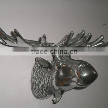 Aluminum Wall Buffalo head