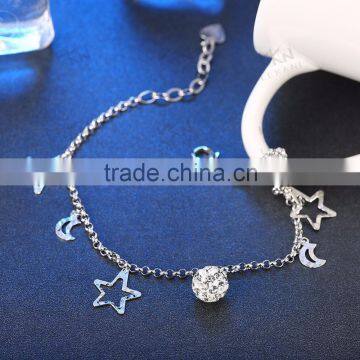 Cute DIY Bracelet Silver 925, Nice Charm Bracelet Silver photo-3