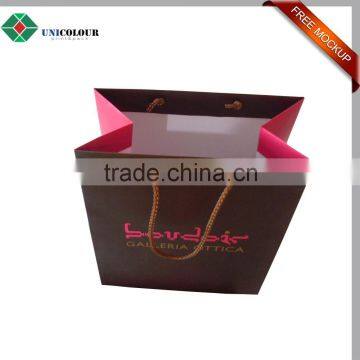 Hot Sale Kraft Paper Bags Optical Design With Custon Logo photo-2
