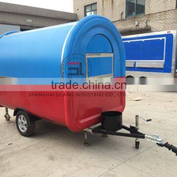 Red mobile food trailer food truck Multi-functional mobile food trucks mobile food carts Can be customized mobile food trucks