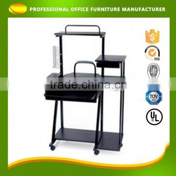 Customized Cheap Moving Writing Table Ultra Modern Computer Steel Desk