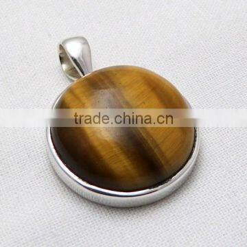 My Sweet Tiger's Eye 925 Sterling Silver Pendant, Silver Jewellery Exporters & Suppliers, 925 Sterling Silver Jewelry Wholesaler