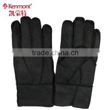 OEM acceptable fashion leather glove from china factory