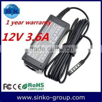 Factory Price Wholesale 45w High Quality Desktop Switching Laptop Adapter for Microsoft