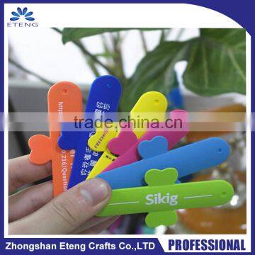 Creative promotional item custom printing silicone mobile phone stand