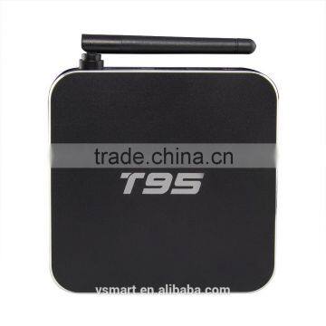 Vensmile T95 ott tv box s905 quad core tv box android 5.1 tv box codi 16.0 4k2k output T95 ott tv box