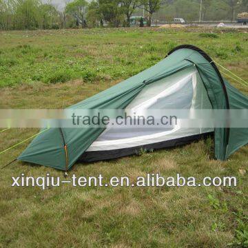 Aluminium pole good quality 1-2 person campiing tent