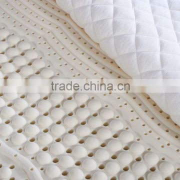 2016 hot sale queen size natural latex foam mattress