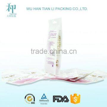 paper napkin and plastic bag