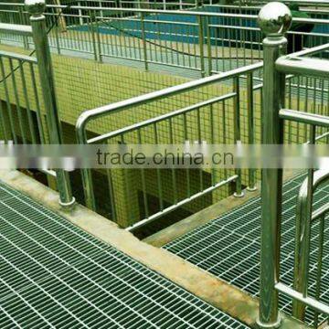 galvanized steel handrailing for industry ladder