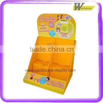 CD products hot sale counter top cardboard display box