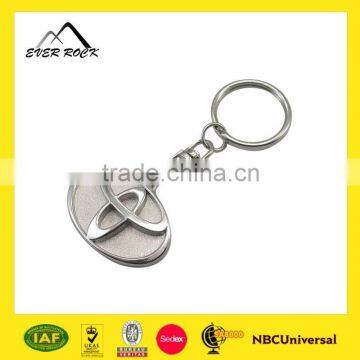 Hot Selling Metal Custom Car Plate Shaped Key Chain