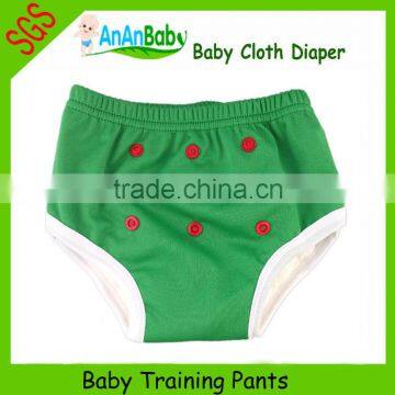 New Arrival Baby Cloth Training Pants Bamboo Snap on Training pants