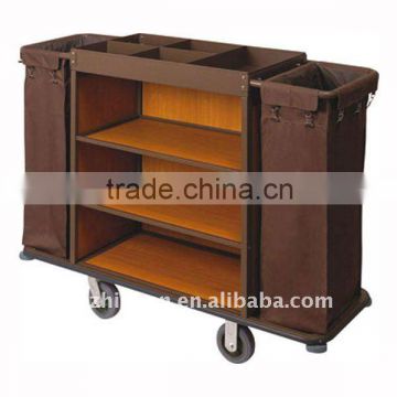 stainless steel collection trolley