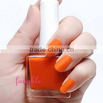 2015 Hotselling 12ml water matt nail polish nail lacqure