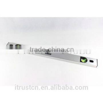 Square Aluminium Spirit level with 3 level bubble MT2026