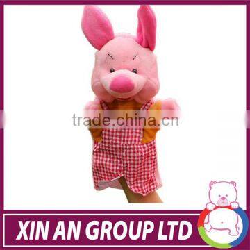 Custom stuffed filling soft toy factory plush hand puppet cute