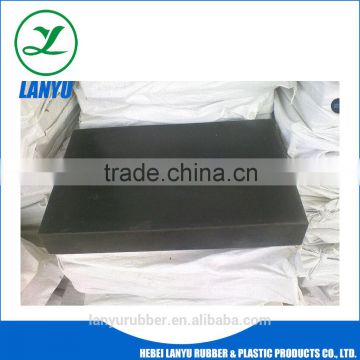 Plate type rubber bridge bearing