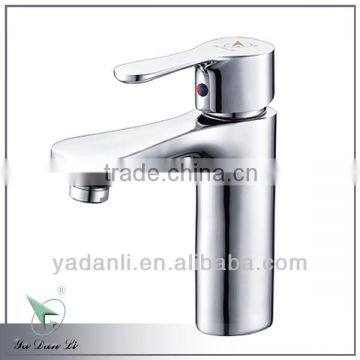 single handle brass bathroom mixer ,polished chrome finish W003