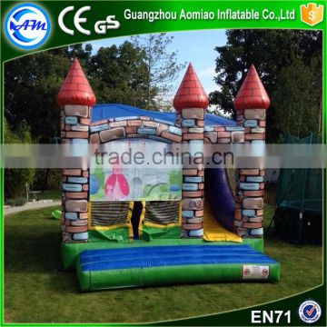 Hot sale bouncy castle with roof,combo bounce house princess castle inflatable