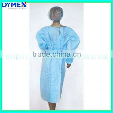 Dymex PP Non-woven Sickroom Visitor Disposable Isolation Gown