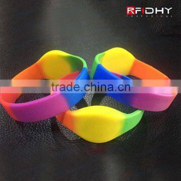 Printed Silicone Wristbands RFID Wristband for Arenas