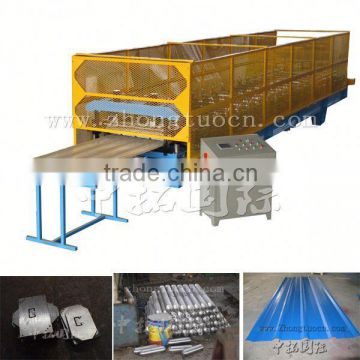 Custom 45# Forge Steel and 18 Stations Corrugated Roof Rolling Forming Machine