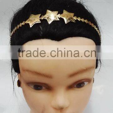 Chain hairband Metal bridal head link chain Hairwear