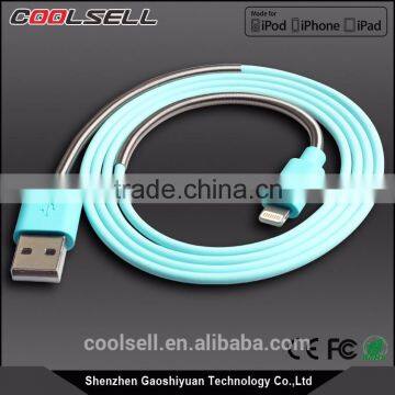 Spring MFi C48 USB Cable for IPhone6/6S, 8pin Connector Mfi Cable for Apple With Spring