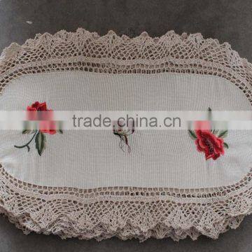 MZ 100% handmade cotton table cloth