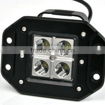 New 16w with mount flange easy installation 3inch 16w led work light