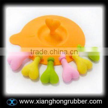 Hot Sals Eco-friendly Silicone Cup Lid